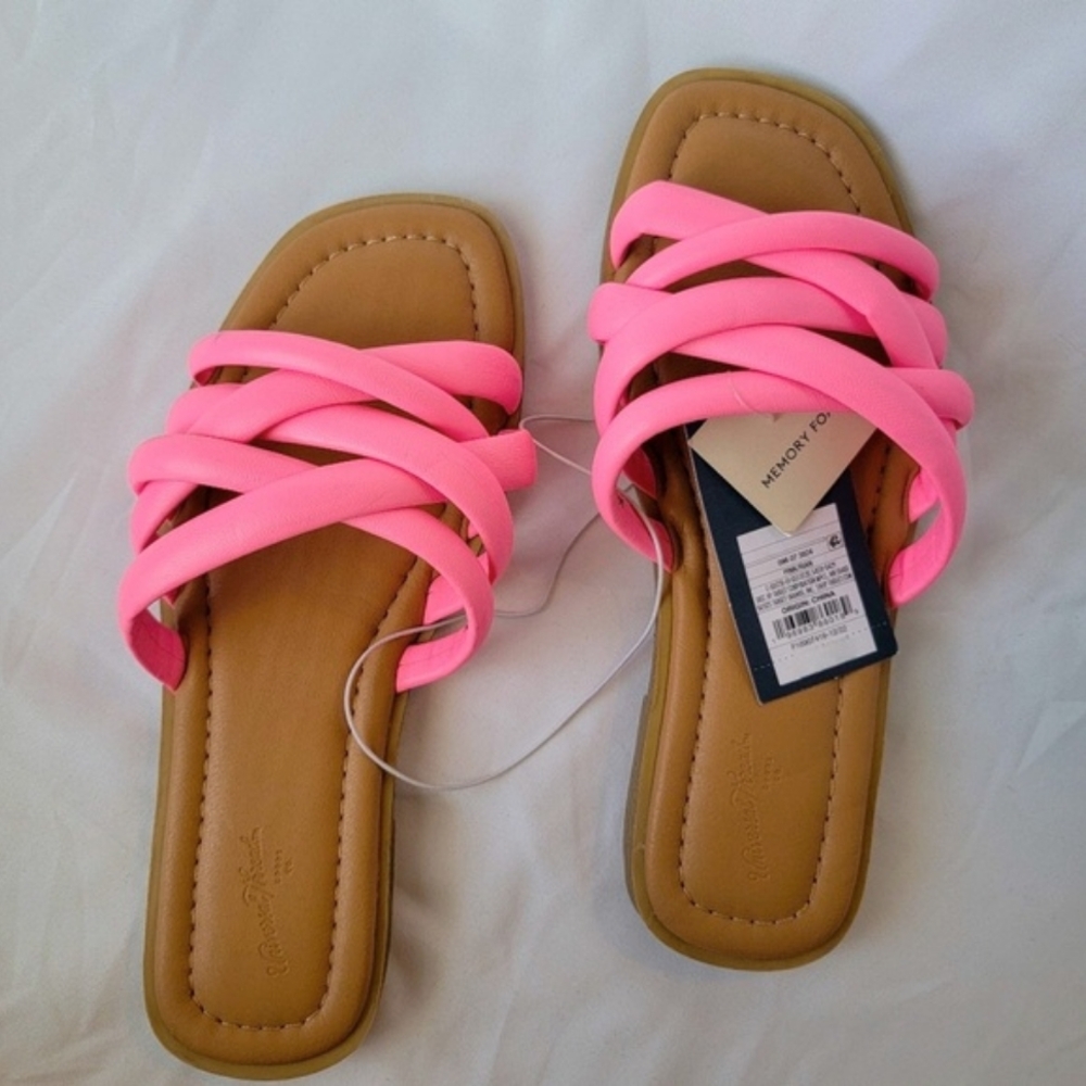 Universal Thread Rian Pink Strappy Sandals